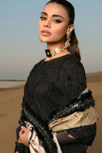 Luxury Chikankari & Silk 3-Piece Embroidered Suit