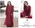 Premium Embroidered Lawn Suit with Cotton Net Dupatta