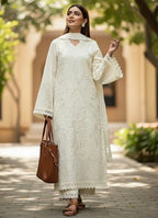 Luxury Airjet Embroidered Lawn Suit – Premium Summer Edit