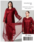 Luxury Airjet Embroidered Lawn Suit – Premium Summer Edit