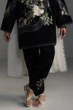 Luxury Airjet Embroidered Lawn Suit with Chiffon Dupatta